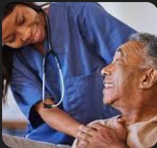 Doctor examining patient